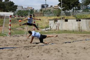 پنجمین اردوی تیم ملی هندبال ساحلی در تهران